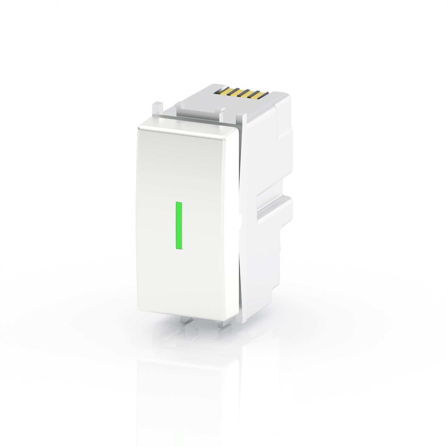1M Smart Physical Switch Double Press – Single Pole (with RGB)